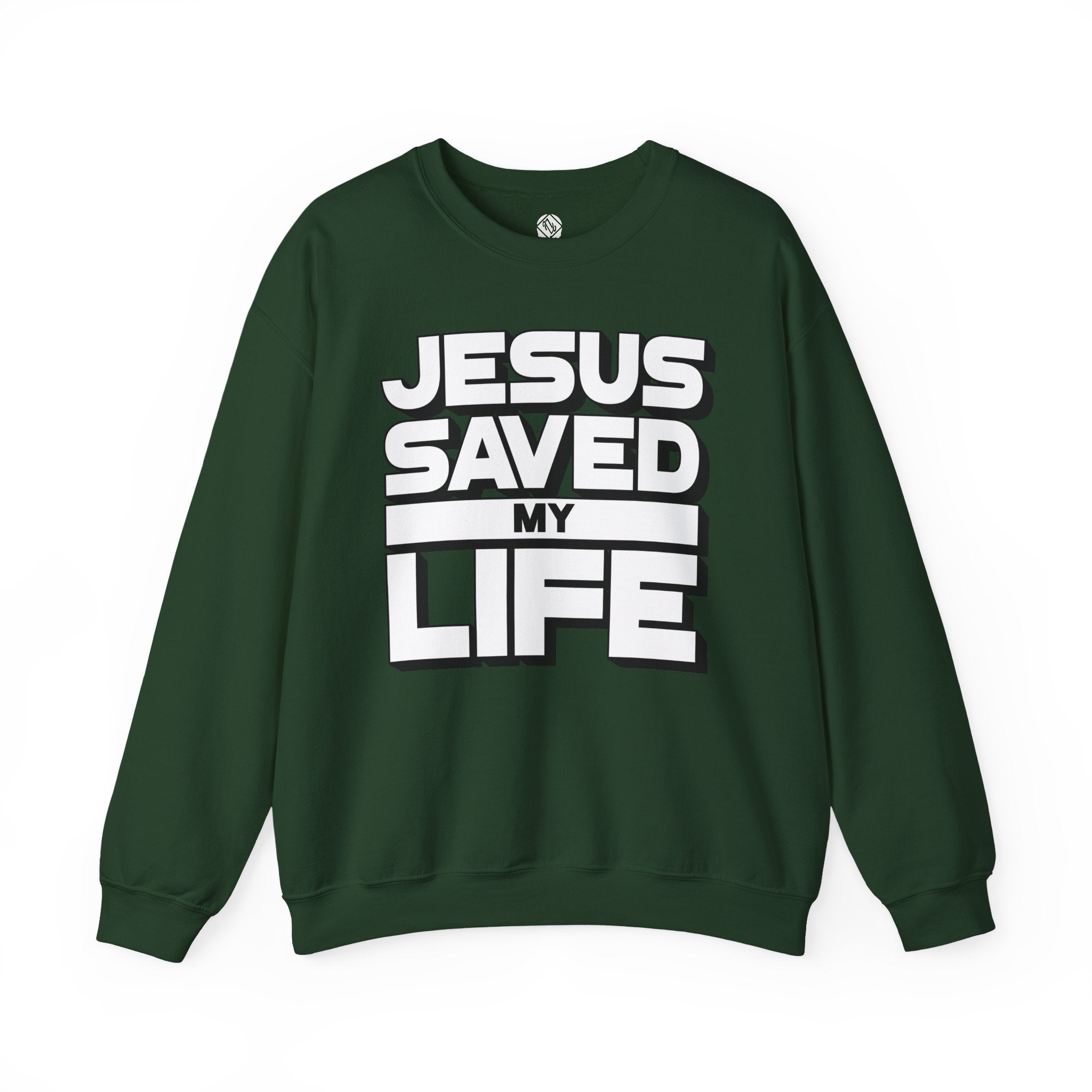 Jesus Saved My Life Unisex Crewneck