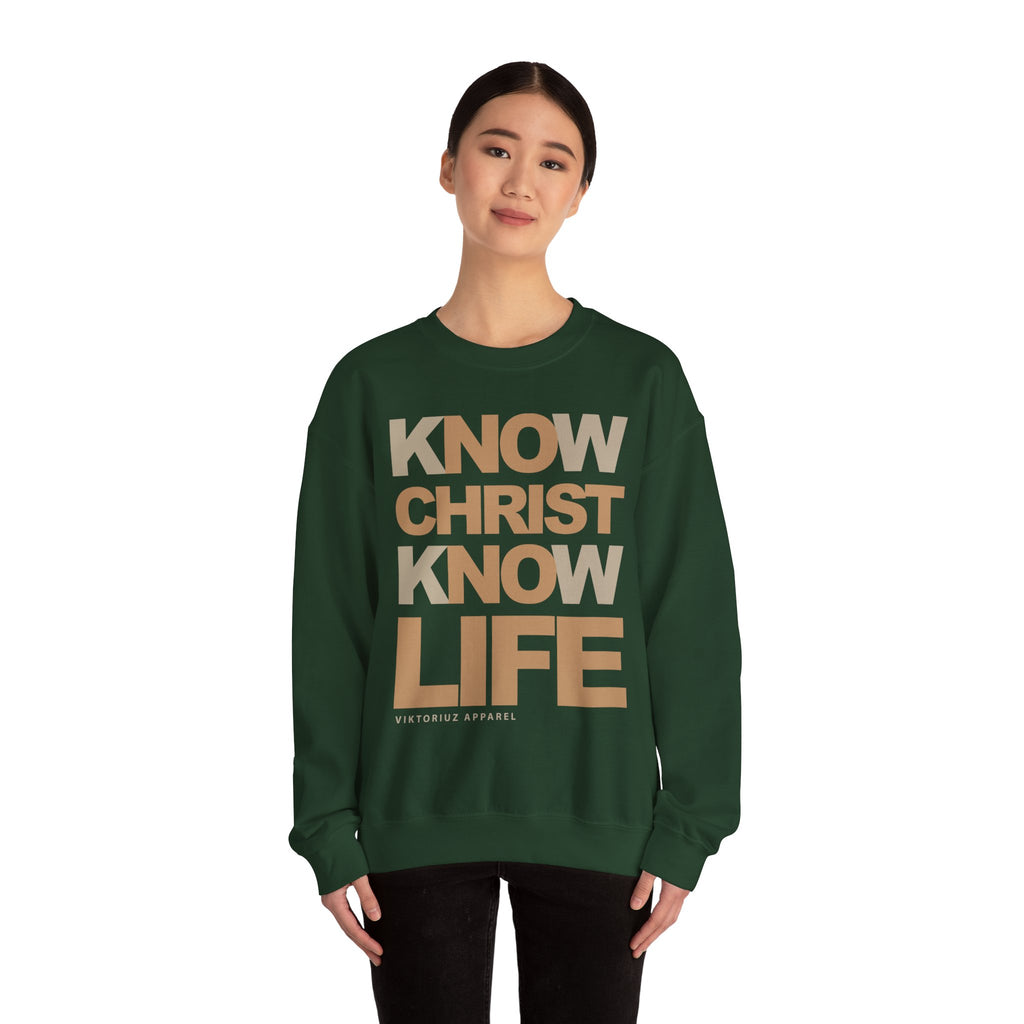 Know Christ Know Life Unisex Crewneck