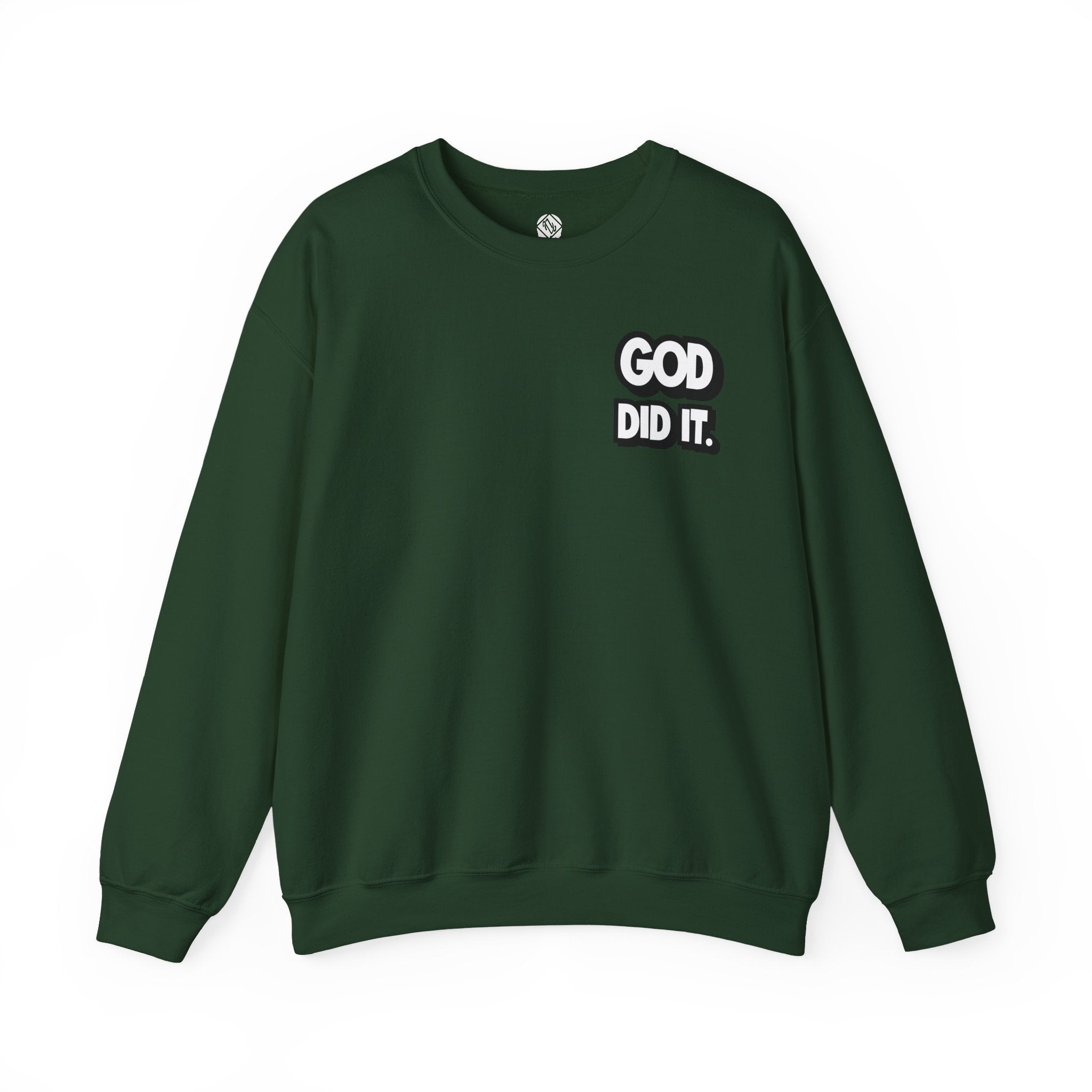 God Did It Unisex Crewneck