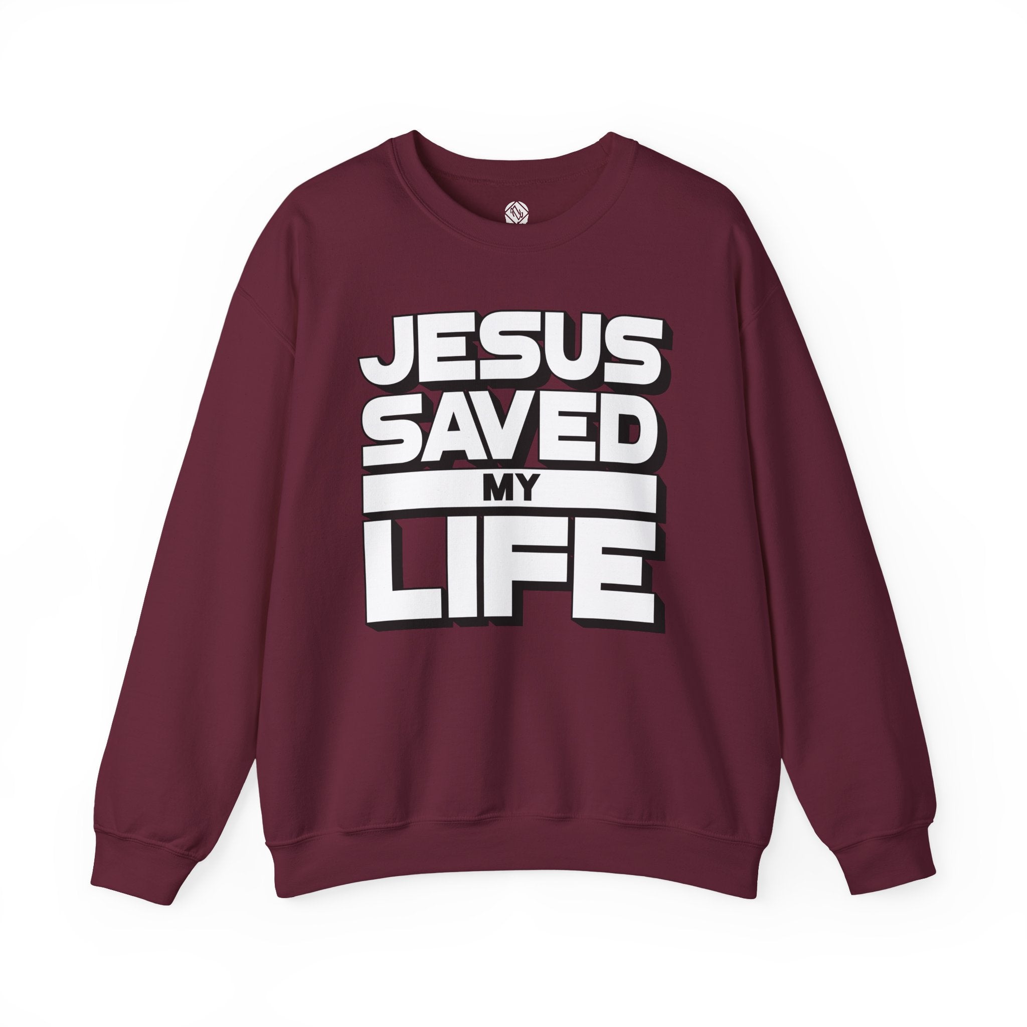 Jesus Saved My Life Unisex Crewneck
