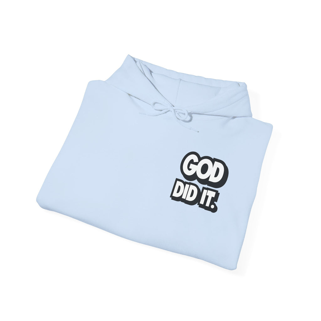 God Did It Unisex Hoodie