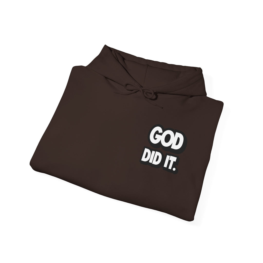 God Did It Unisex Hoodie