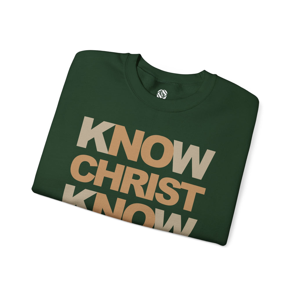 Know Christ Know Life Unisex Crewneck