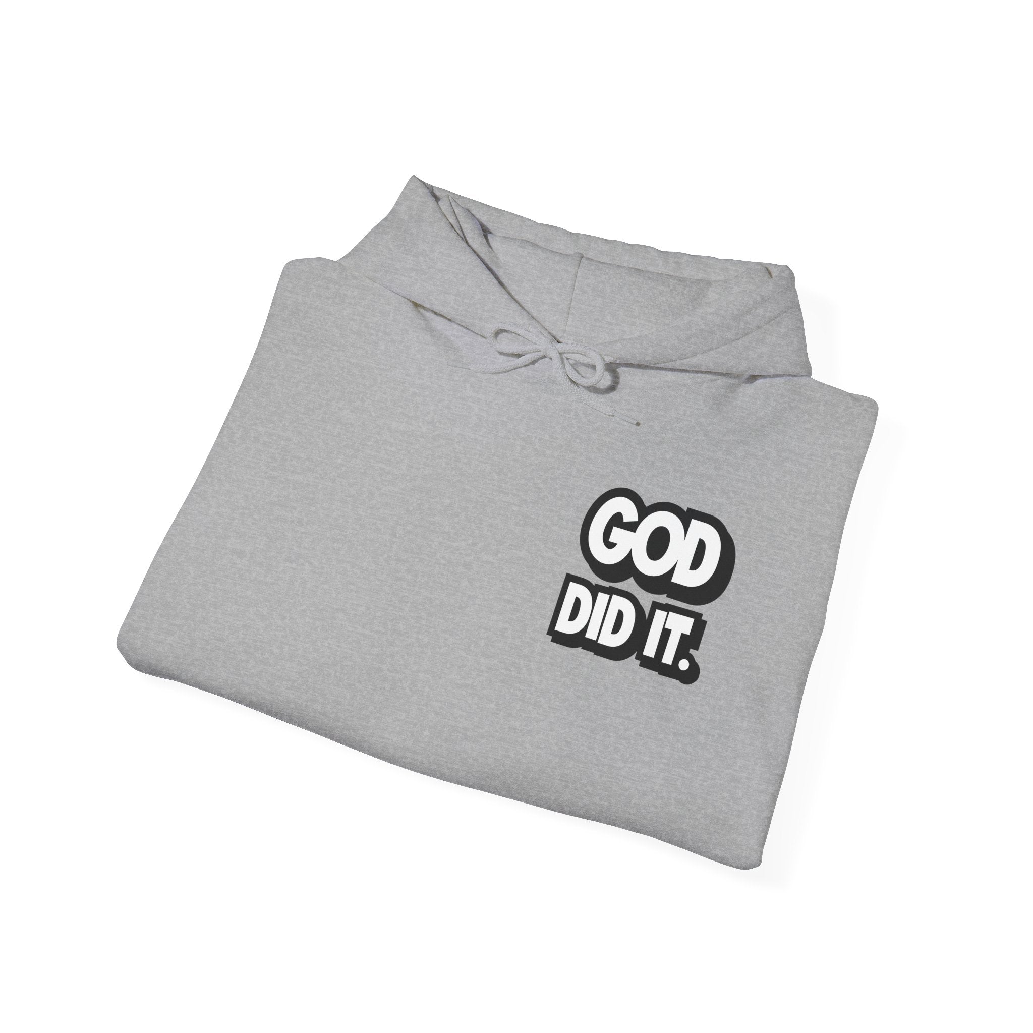 God Did It Unisex Hoodie