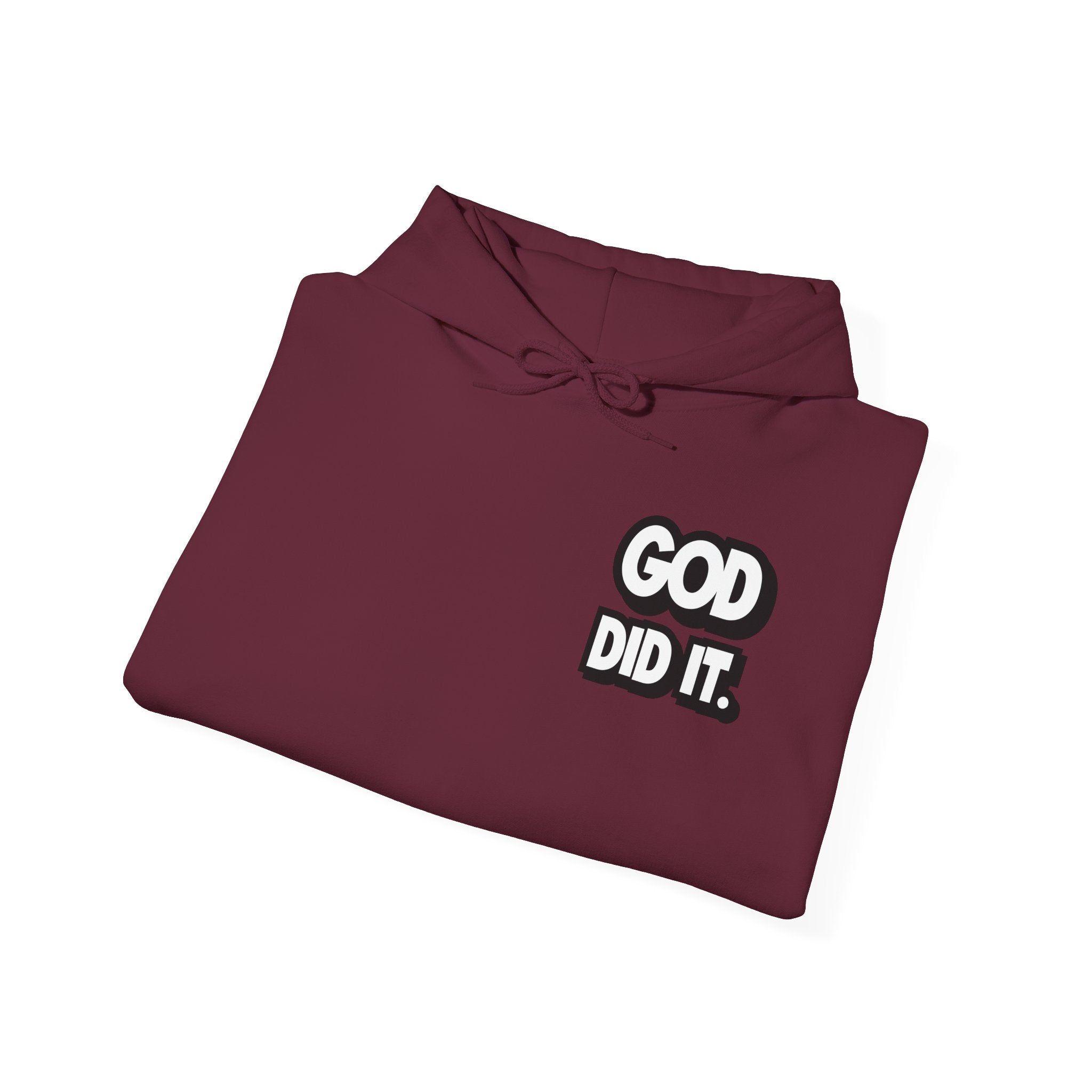 God Did It Unisex Hoodie