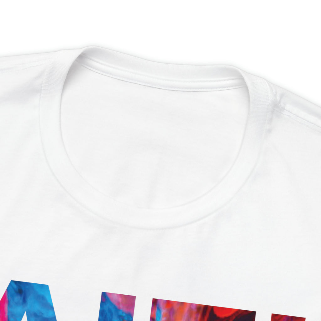 Men's Faith Over Fear Abstract Short Sleeve Tee