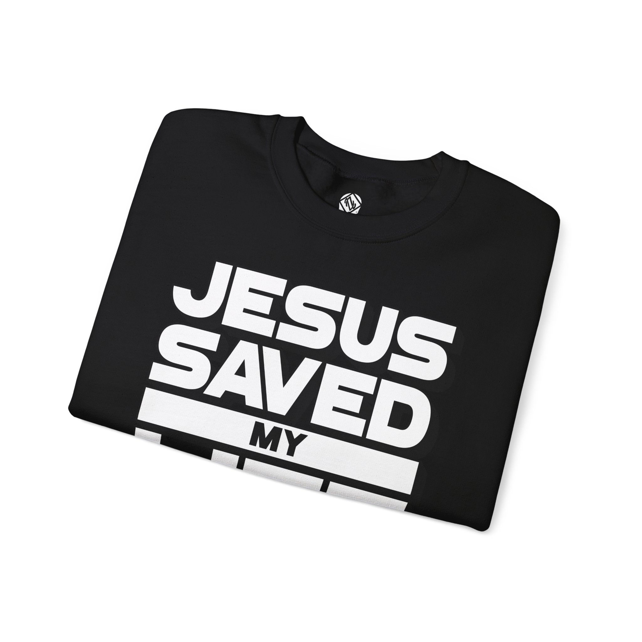 Jesus Saved My Life Unisex Crewneck