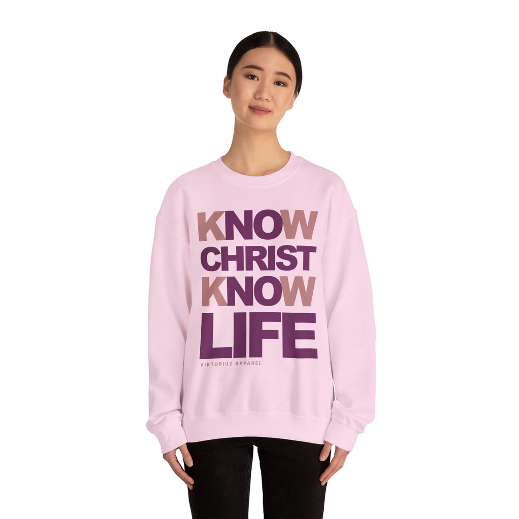 Know Christ Know Life Unisex Crewneck