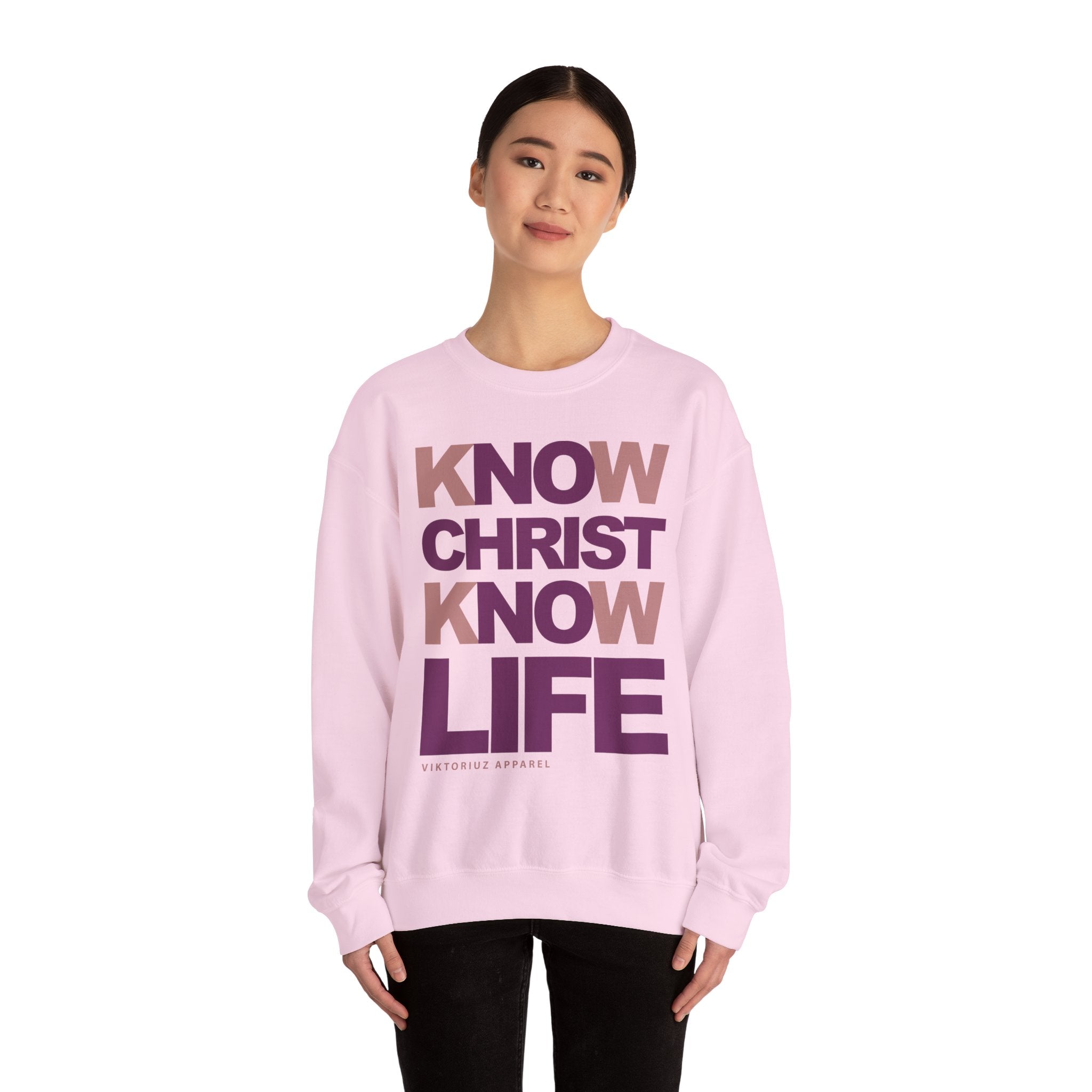 Know Christ Know Life Unisex Crewneck
