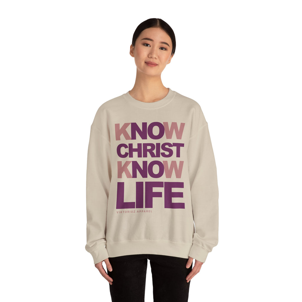Know Christ Know Life Unisex Crewneck