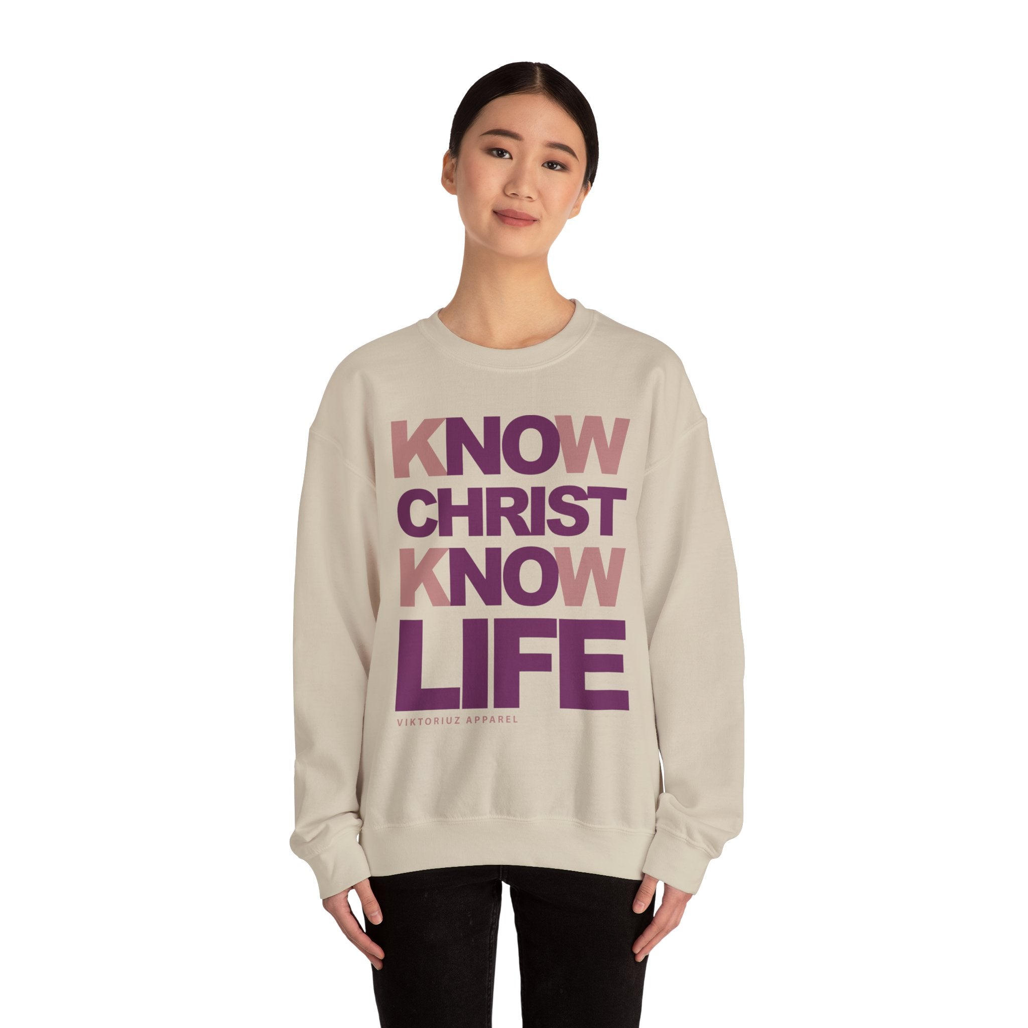 Know Christ Know Life Unisex Crewneck