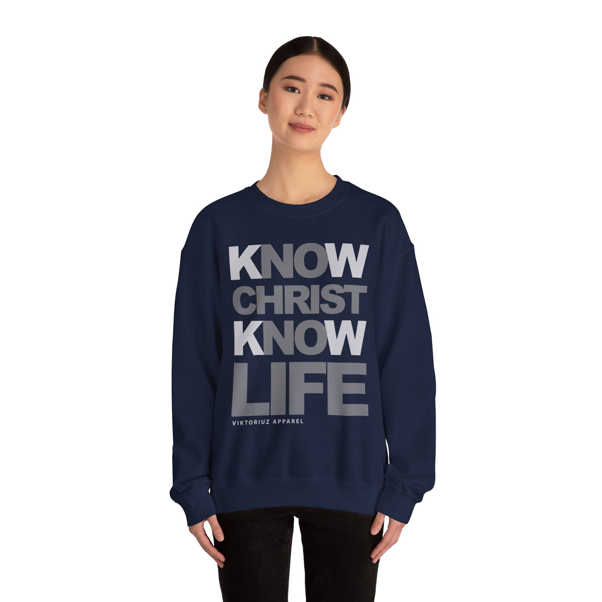 Know Christ Know Life Unisex Crewneck