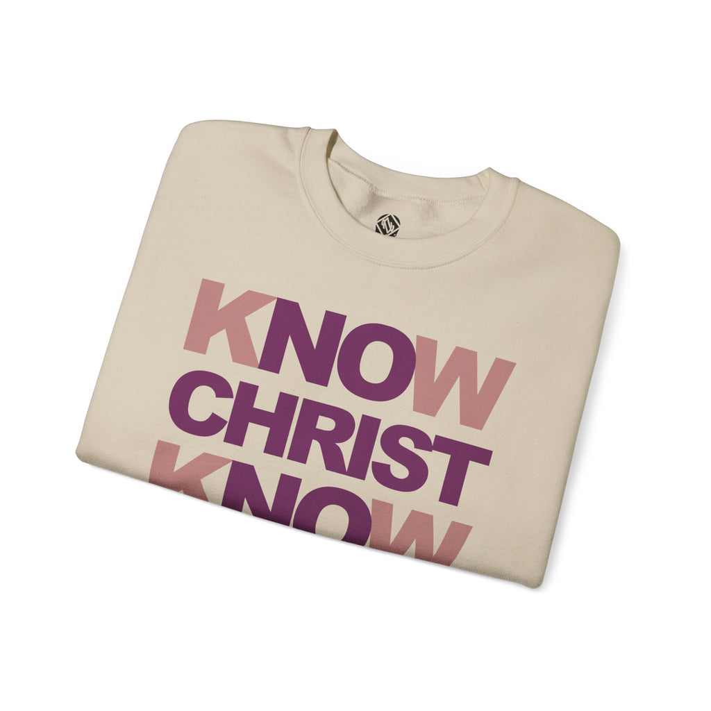 Know Christ Know Life Unisex Crewneck