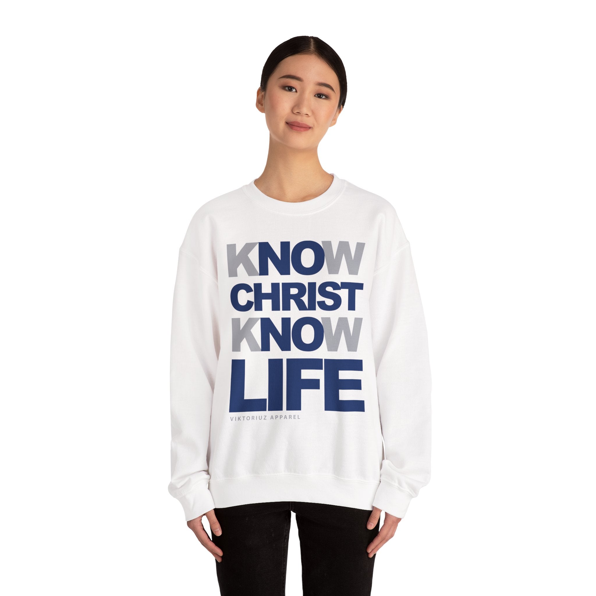 Know Christ Know Life Unisex Crewneck
