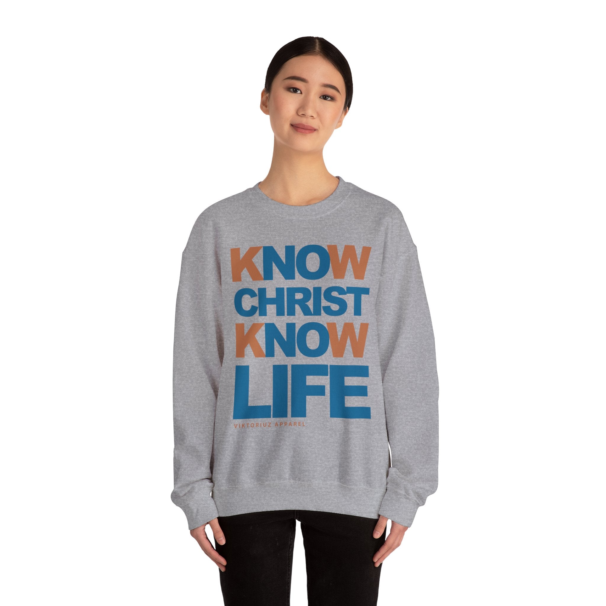 Know Christ Know Life Unisex Crewneck