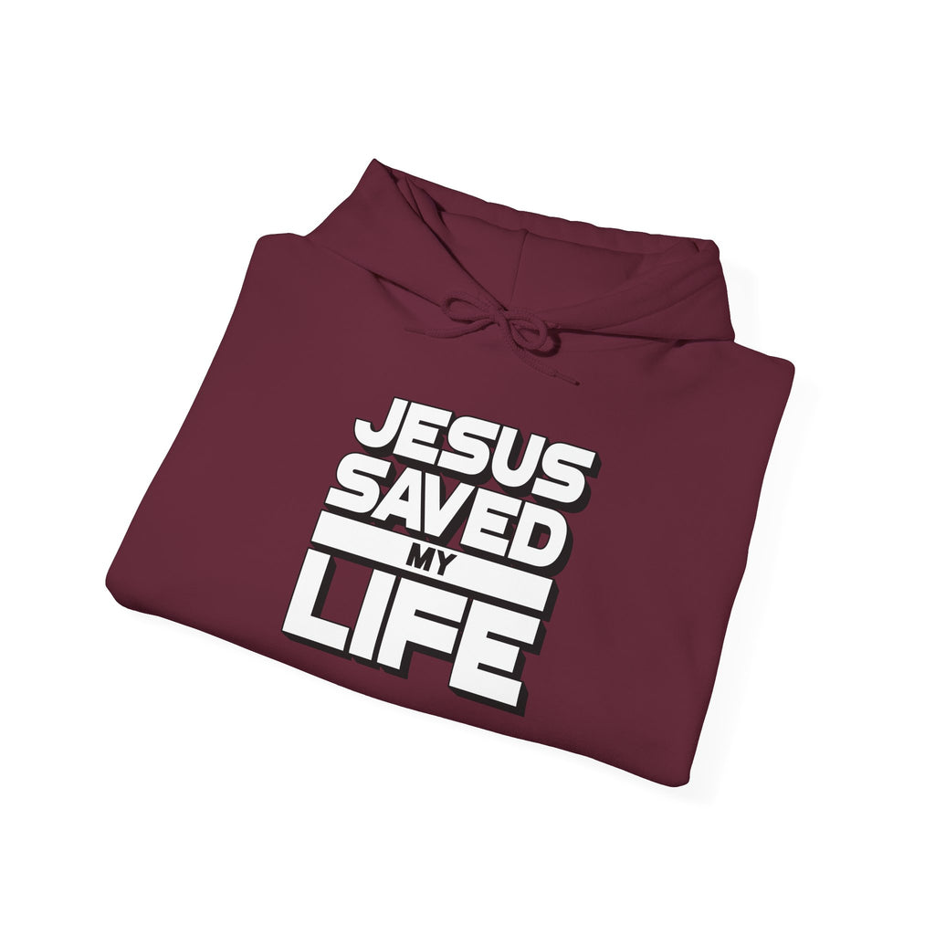 Jesus Saved My Life Unisex Hoodie