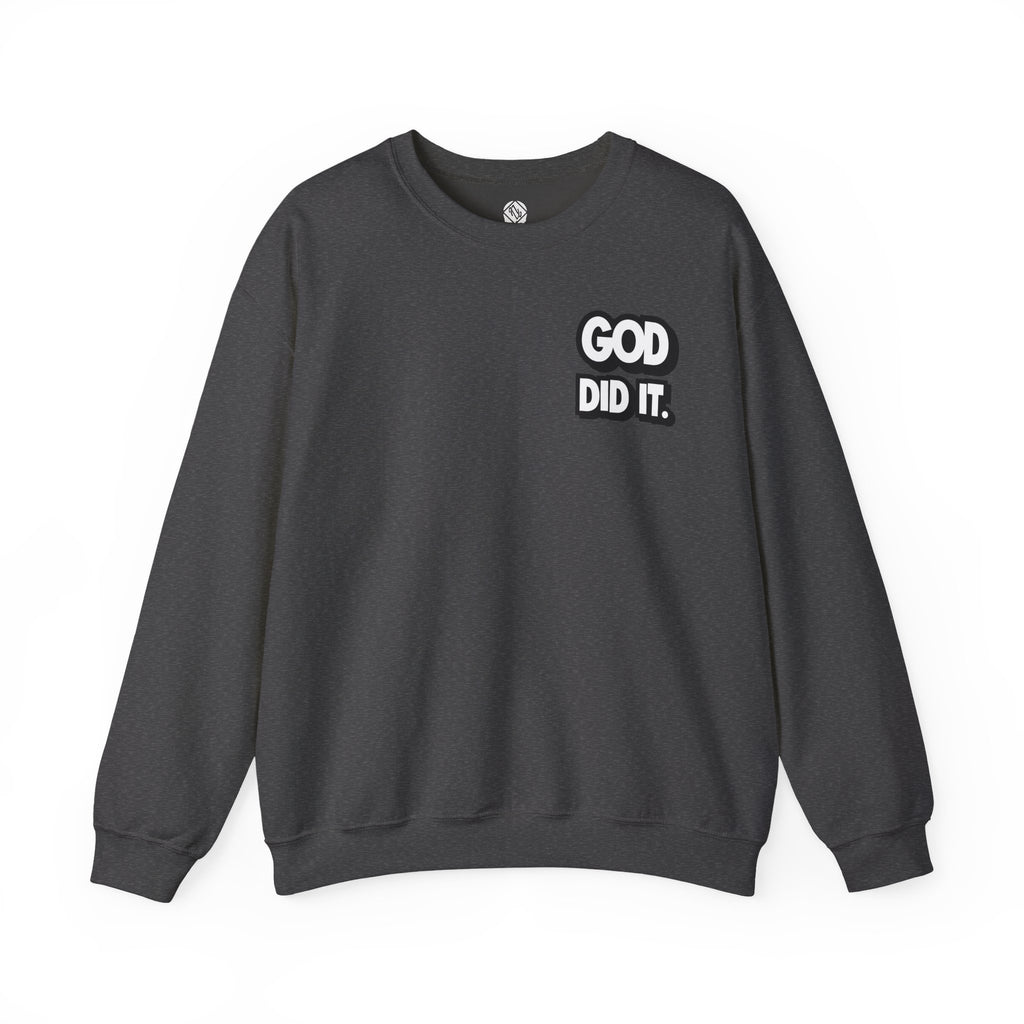 God Did It Unisex Crewneck